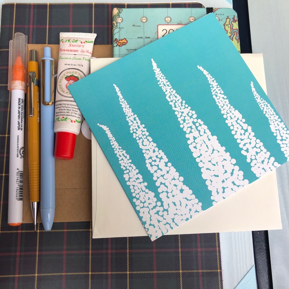 Holiday blank card